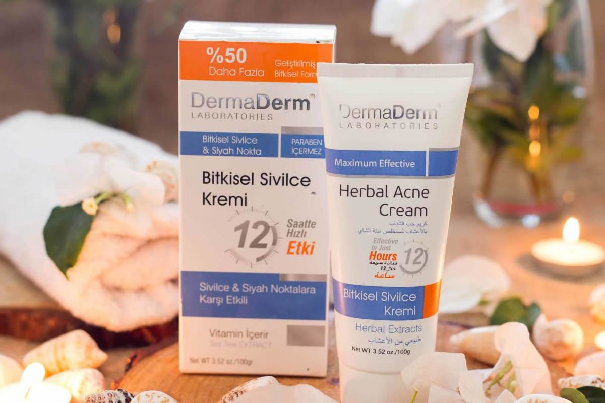 DermaDerm Bitkisel Sivilce Kremi