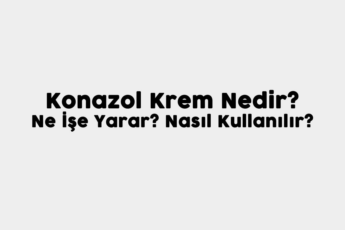 Konazol krem