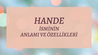 Hande İsminin Anlamı ve Özellikleri 2026 Beril İsminin Anlamı Hande İsminin Anlamı ve Özellikleri