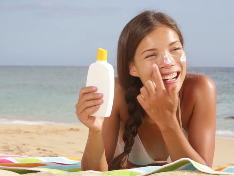 Ama gerçekten, en iyi güneş kremi cilde uyguladığınız güneş kremidir