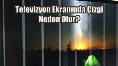 Televizyon Ekranında Çizgi Neden Olur?