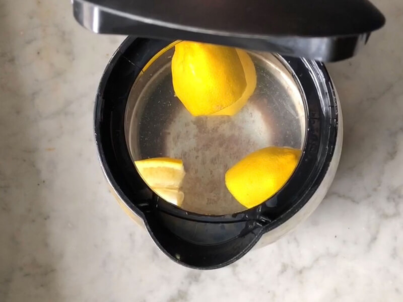 Limon ile Kettle Temizleme