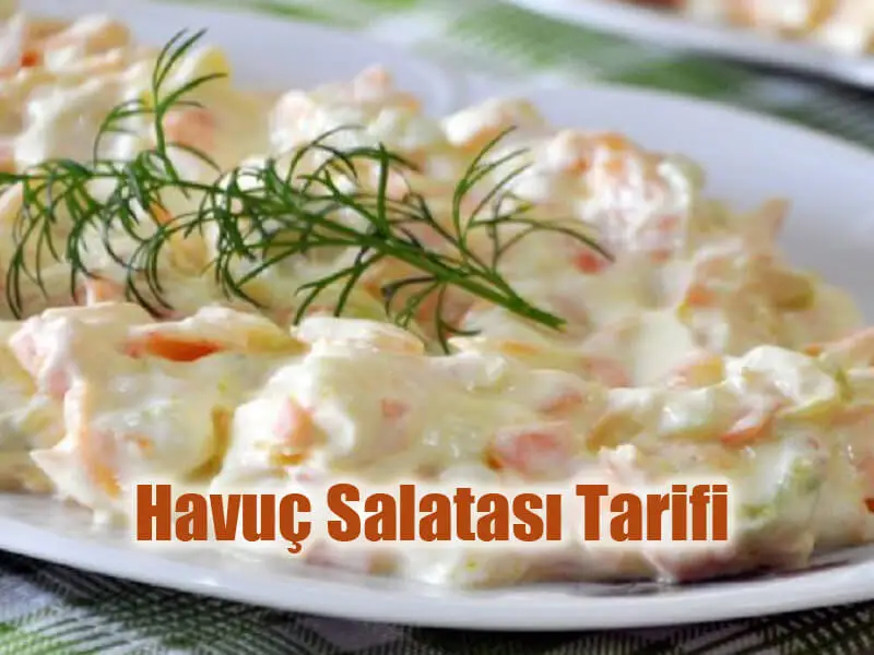 Havuç Salatası Tarifi