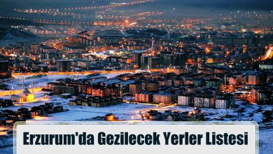 Erzurum'da Gezilecek Yerler Listesi