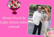 Ahmet Kural ile Çağla Gizem Şahin evlendi