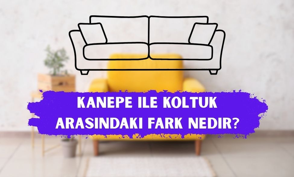 Kanepe ile Koltuk Arasındaki Fark Nedir?