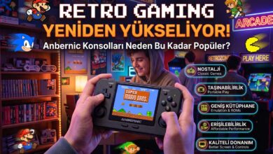 Retro Gaming Yeniden Yükseliyor: Anbernic Konsolları Neden Bu Kadar Popüler? 2026 retro game